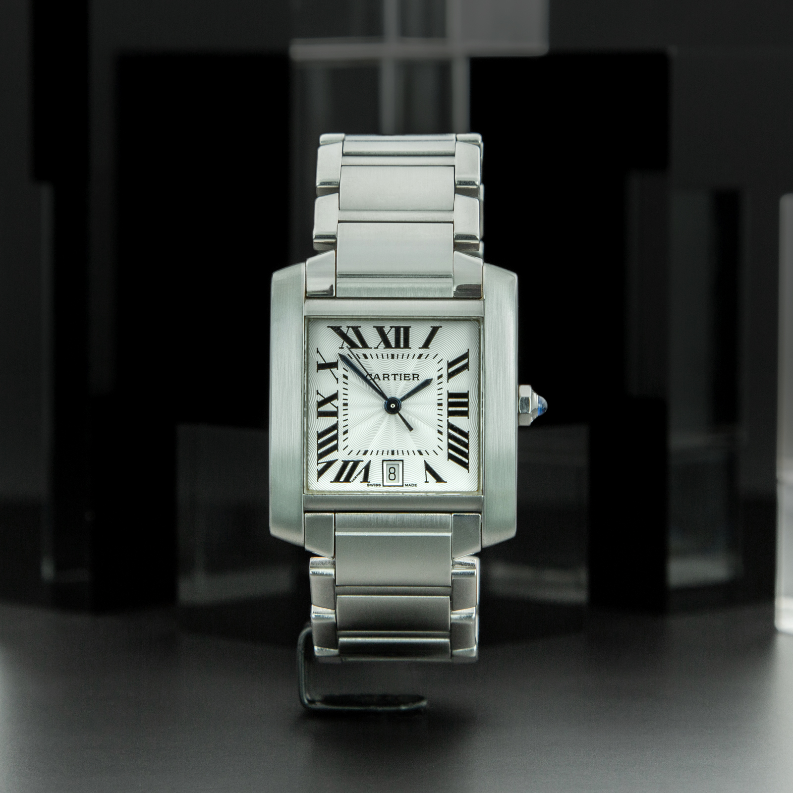 CARTIER 2302 CC447852 BIANCO ACCIAIO SI GAR-1