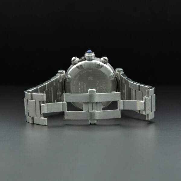 Cartier, Pasha Seatimer, 42mm, Ref. 2995, White Dial, Full Set, Stainless Steel - immagine 6