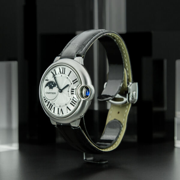 Cartier, Ballon Bleu, 37mm, Ref. WSBB0020 4034, White Dial, Full Set, Stainless Steel - immagine 3