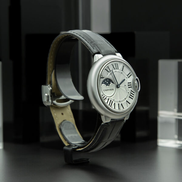 Cartier, Ballon Bleu, 37mm, Ref. WSBB0020 4034, White Dial, Full Set, Stainless Steel - immagine 4