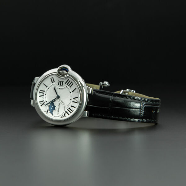 Cartier, Ballon Bleu, 37mm, Ref. WSBB0020 4034, White Dial, Full Set, Stainless Steel - immagine 5