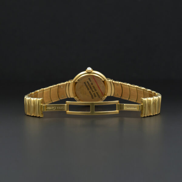Cartier, Vendome, 26mm, Ref. 878999, Ivory Dial, Yellow Gold and Diamond Set Factory - immagine 6