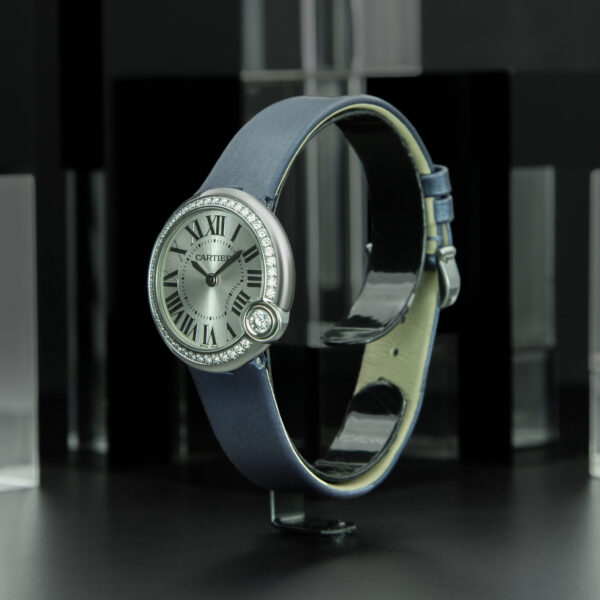 Cartier, Ballon Blanc, 26mm, Ref. W4BL0002, White Dial, Year: 2021, Full Set, Stainless Steel and Diamond - immagine 3
