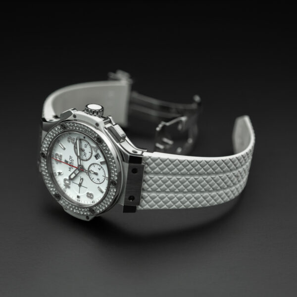 Hublot, Big Bang, "St. Moritz Diamond", 44mm, Ref. 301.SE.230.RW.114, Stainless Steel with Diamond - immagine 6