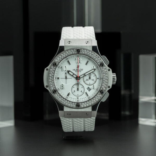 Hublot, Big Bang, "St. Moritz Diamond", 44mm, Ref. 301.SE.230.RW.114, Stainless Steel with Diamond