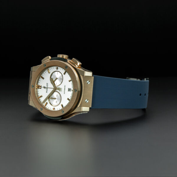 Hublot, Classic Fusion Chronograph, 42mm, Ref. 541.OX.2611.LR, Full Set, Rose Gold - immagine 6
