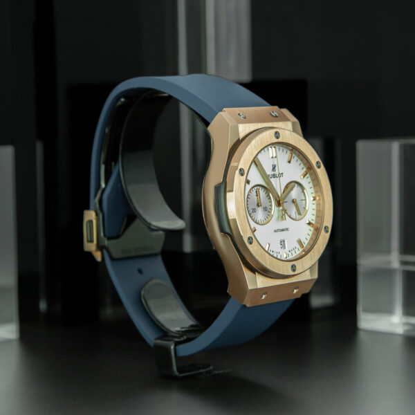 Hublot, Classic Fusion Chronograph, 42mm, Ref. 541.OX.2611.LR, Full Set, Rose Gold - immagine 5