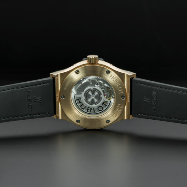Hublot, Classic Fusion Aerofusion, "Moonphase king Gold", 42mm, Ref. 547.OX.0180.LR, Full Set, Rose Gold - immagine 7