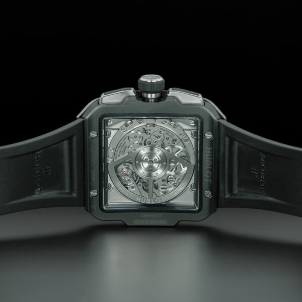 Hublot, Square Bang "Unicorn Black Magic", 42mm, Ref. 821.CI.0170.RX, Full Set, Ceramic - immagine 6