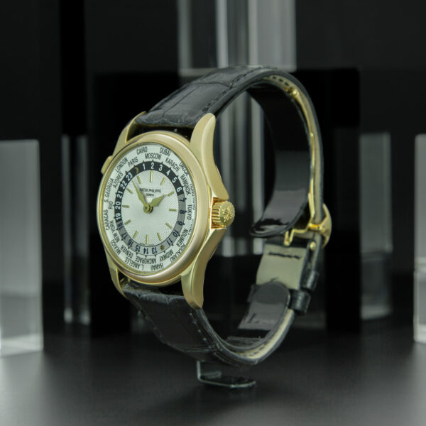 Patek Philippe, World Time, 37mm, Ref. 5110J-001, Year: 2004, Full Set, Yellow Gold - immagine 4