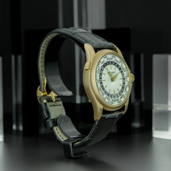 Patek Philippe, World Time, 37mm, Ref. 5110J-001, Year: 2004, Full Set, Yellow Gold - immagine 3