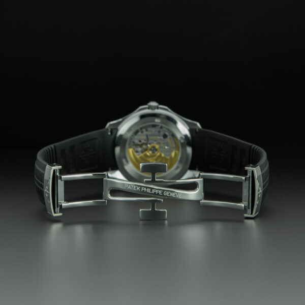Patek Philippe, Aquanaut, 40mm, Ref. 5167A-001, Year: 2008, Full Set, Black Dial, Stainless Steel - immagine 6