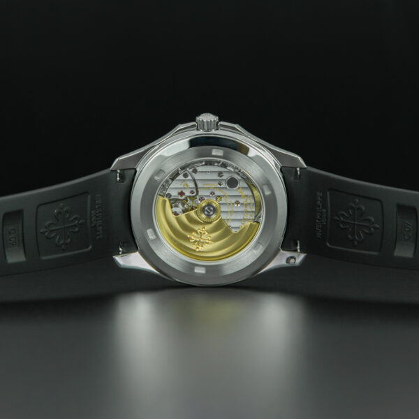Patek Philippe, Aquanaut, 40mm, Ref. 5167A-001, Year: 2008, Full Set, Black Dial, Stainless Steel - immagine 5
