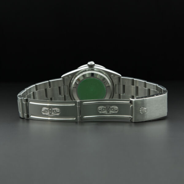 Rolex, Oyster Perpetual Date, 34mm, Ref. 15210, Silver Dial, Year: 1991, Oyster Bracelet, Stainless Steel - immagine 6