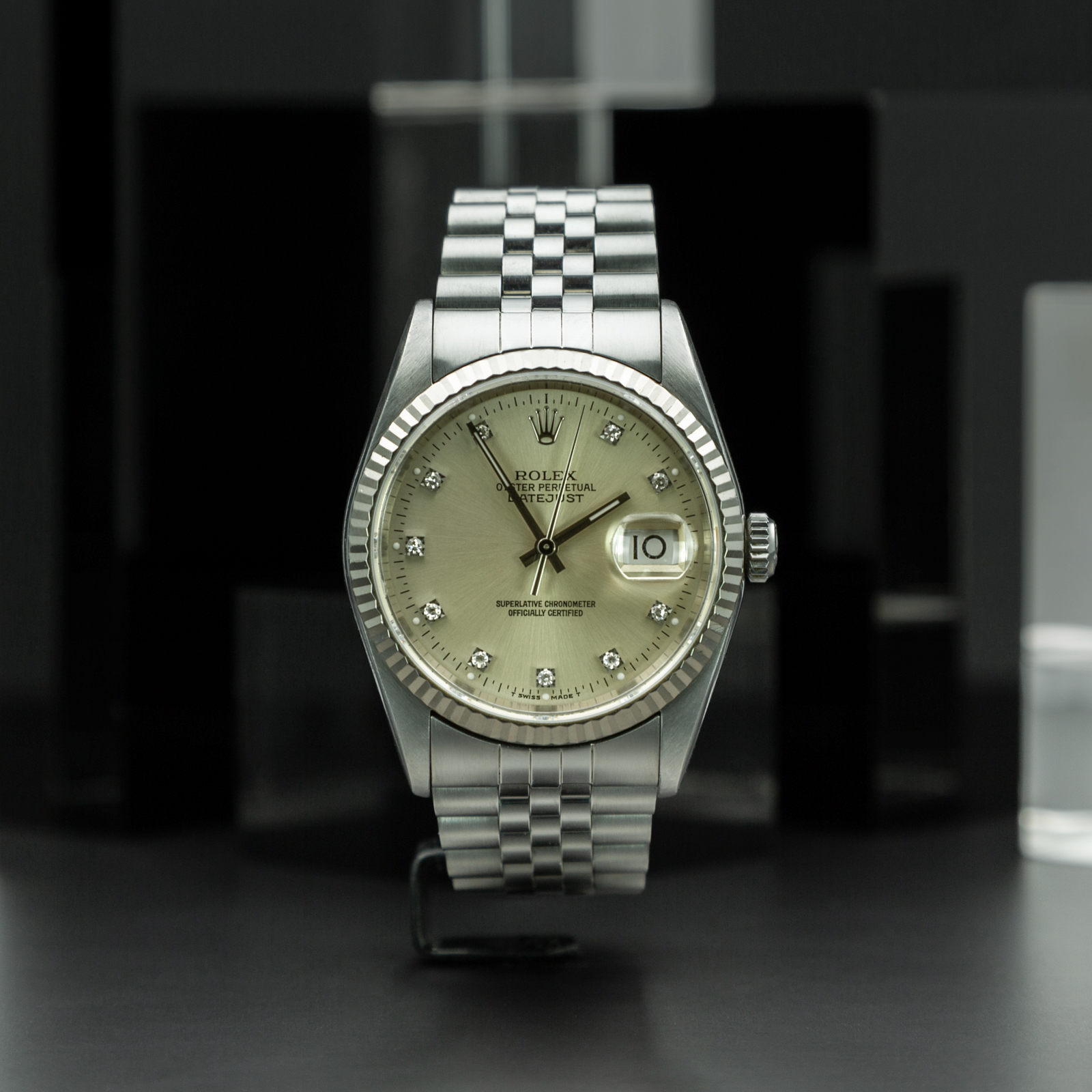 ROLEX 16234 S820388 CHAMPAGNE BRILLI JUBILEE NO GAR-11