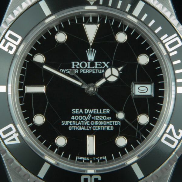 Rolex, Sea-Dweller ”Triple Six Spider” , Ref. 16660, Year;1986, Spider Dial, Stainless Steel - immagine 5