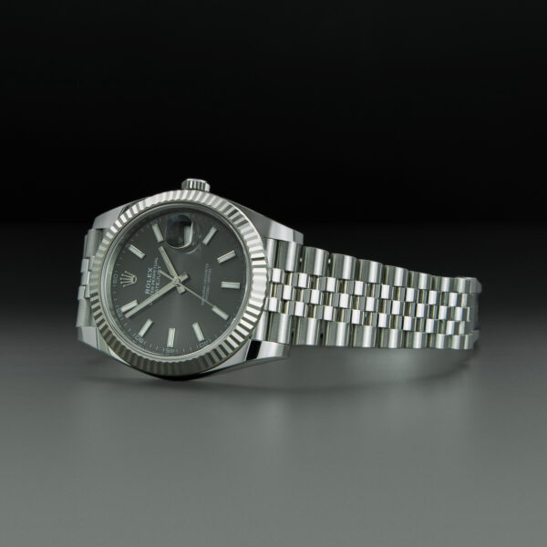 Rolex, DateJust 41mm, Ref. 126334, Year: 2018, Rhodium Dial, Jubilee Bracelet, Stainless Steel - immagine 7
