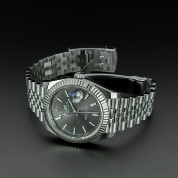 Rolex, DateJust 41mm, Ref. 126334, Year: 2018, Rhodium Dial, Jubilee Bracelet, Stainless Steel - immagine 6