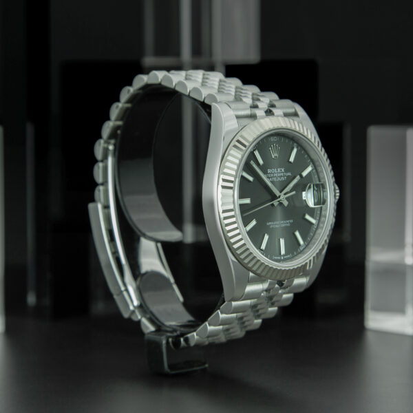 Rolex, DateJust 41mm, Ref. 126334, Year: 2018, Rhodium Dial, Jubilee Bracelet, Stainless Steel - immagine 4